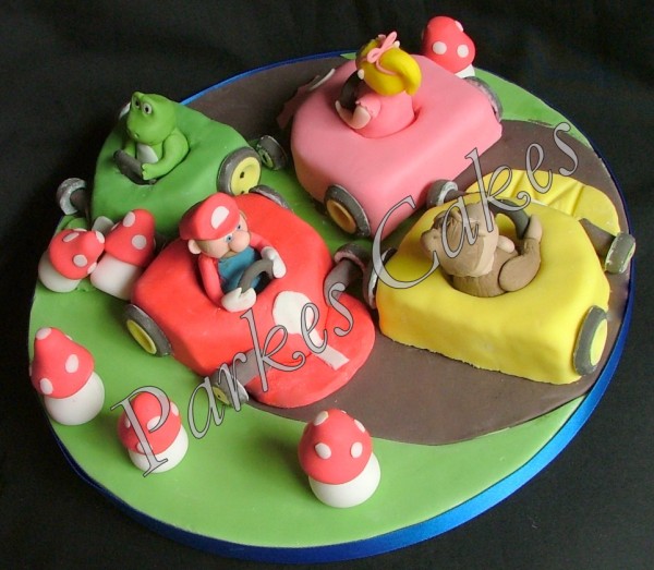 super mario birthday cake